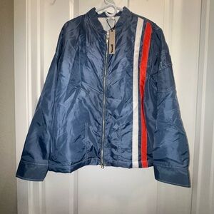 NWT Birdwell Racing men’s Jacket blue red and white